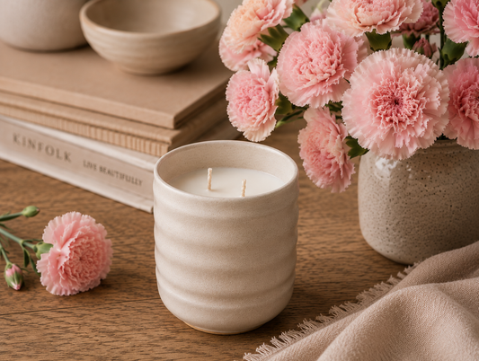 Off White Everyday Candle